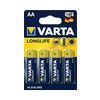 Ceruza elem 1.5V alkáli-mangán LR6 MN1500 Longlife VARTA - 4 106 101 414