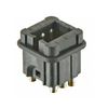 Ipari csatlakozó betét apa 6P 10A 25V csavaros hüvely Staf 06 Pos. M Insert Screw HARTING - 09700062616