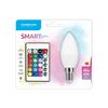 Modee LED Smart (Remote) Candle (Gyertya) C35 4,9W E14 270° RGBW (470 lumen) 2 év gar.