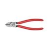 Oldalcsípő fogó 62HRC max.d4/2,8/2mm piros-kék szigetelés normál 160mm KNIPEX - 7001160