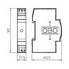 Túlfeszültség-levezető 1P 230V/AC 230V/DC 20A 2.5kA(L-N) 7kA(L+N-PE) VF230-AC/DC OBO-BETTERMANN - 5097650