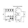 Villámáram-levezető kombi DEHNshield 3P 1+2 TNC 230V/AC 4M DSH TNC 255 DEHN+SÖHNE - 941300